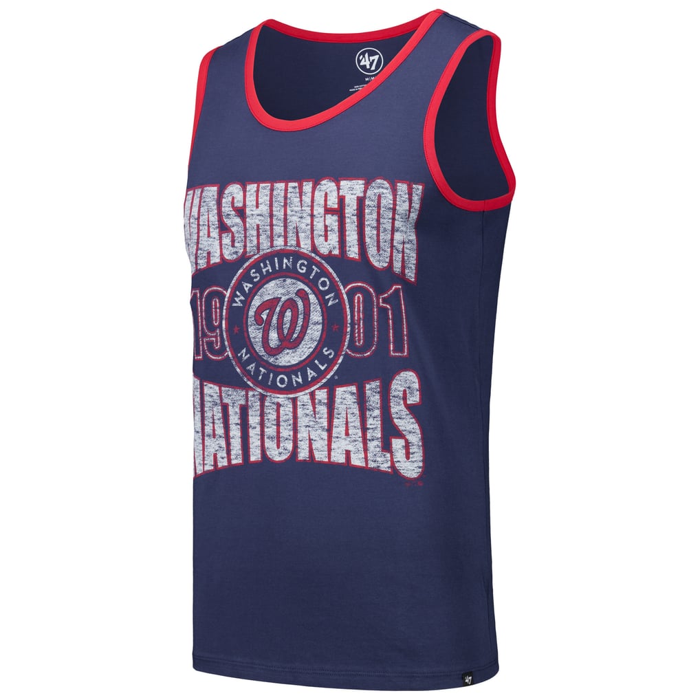 Washington Nationals '47 Upload Franklin Tank Top - Navy