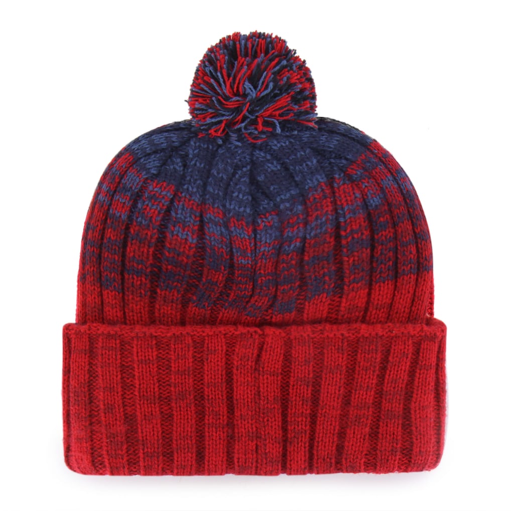  Washington Nationals '47 Cascade Cuffed Knit Hat with Pom - Red