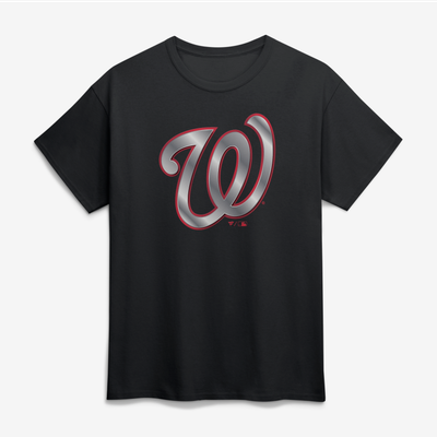 Washington Nationals Big & Tall Forged Mascot T-Shirt - Black