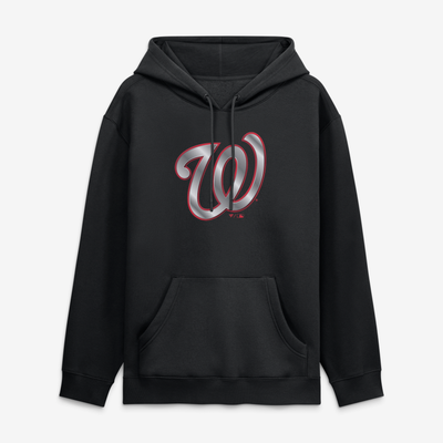 Washington Nationals Forged Mascot Hoodie - Black