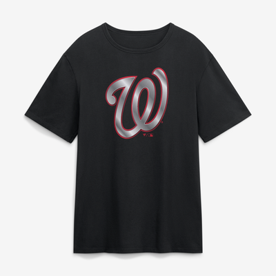 Washington Nationals  Forged Mascot T-Shirt - Black