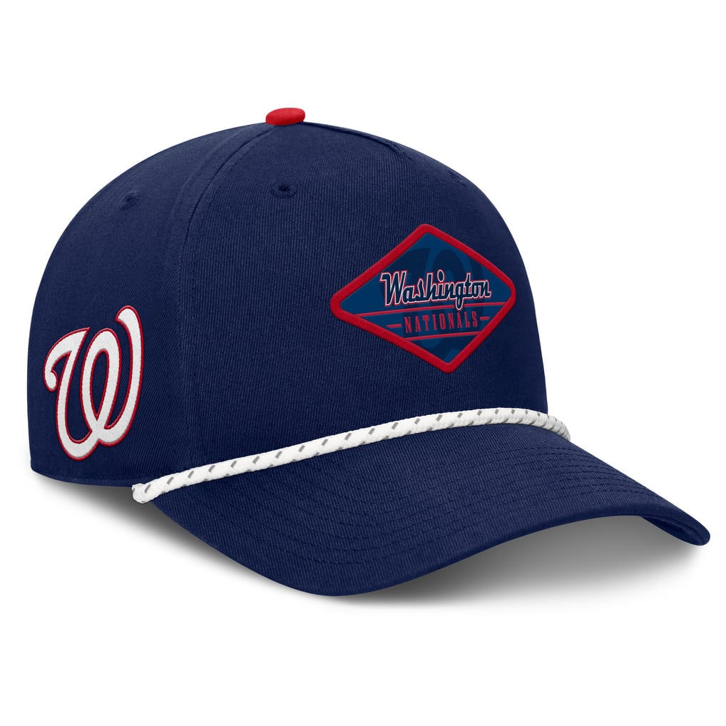  Washington Nationals Fanatics Two-Seam Adjustable Hat - Navy