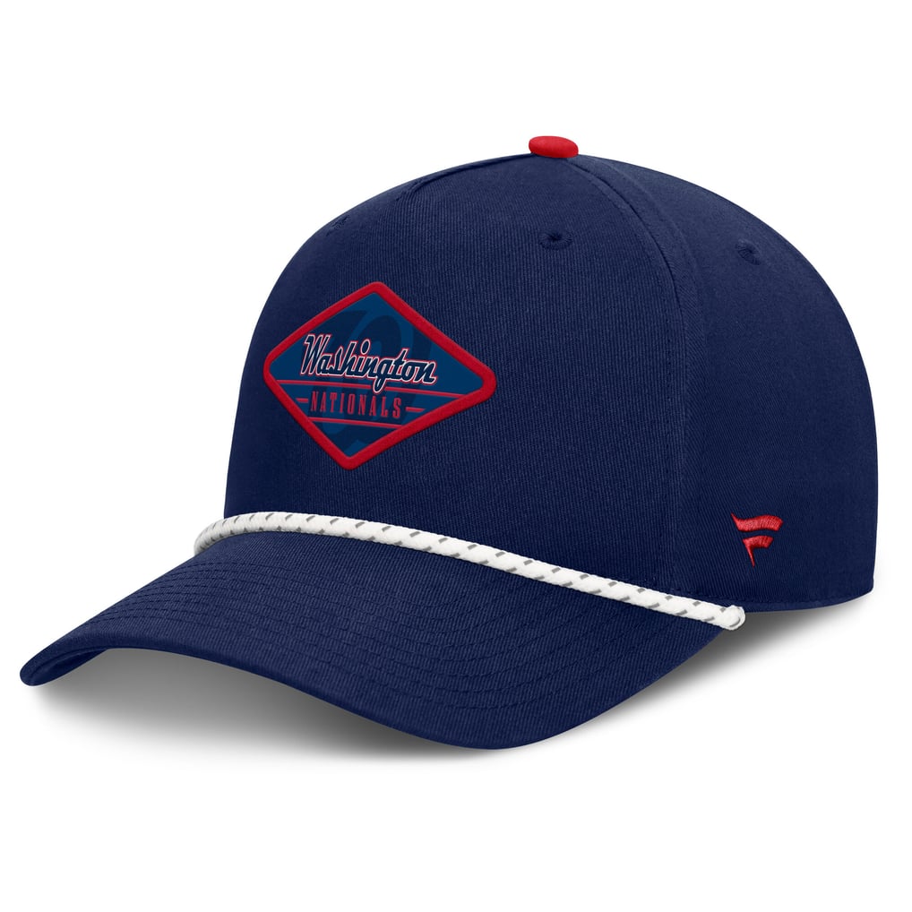  Washington Nationals Fanatics Two-Seam Adjustable Hat - Navy