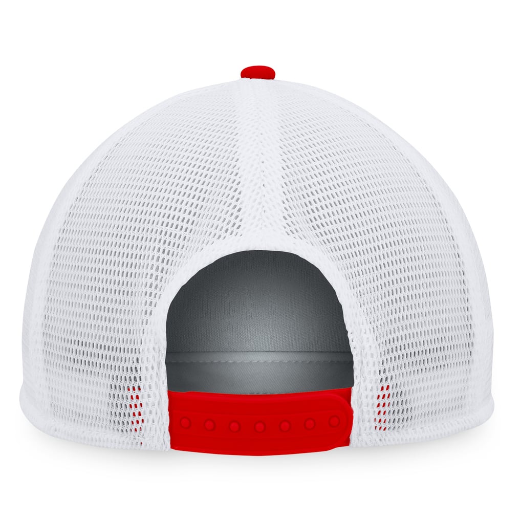  Washington Nationals Fanatics Foam Front Patch Trucker Snapback Hat - Red