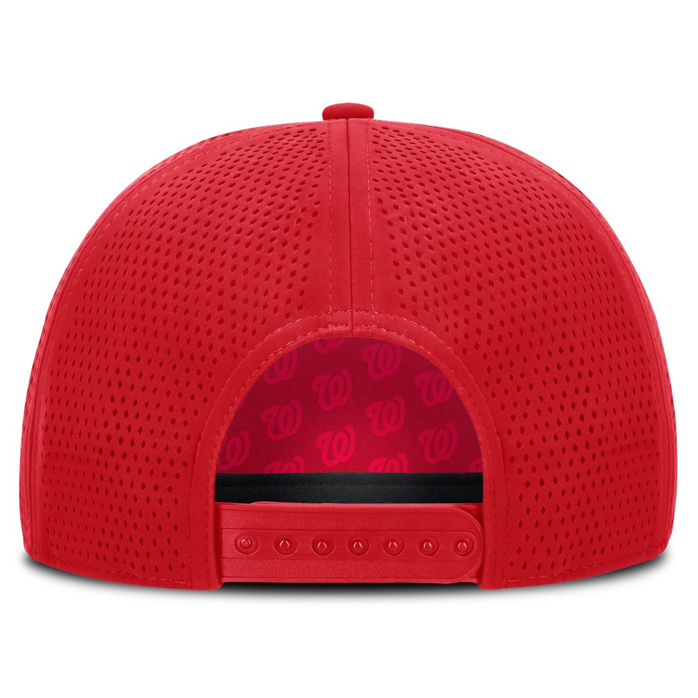 Washington Nationals Fanatics Men's Perforated Adjustable Hat - Red
