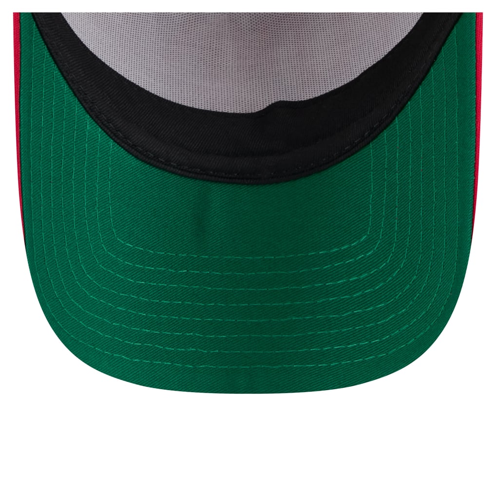 Washington Nationals New Era Distressed 9FORTY A-Frame Adjustable Trucker Hat - Red