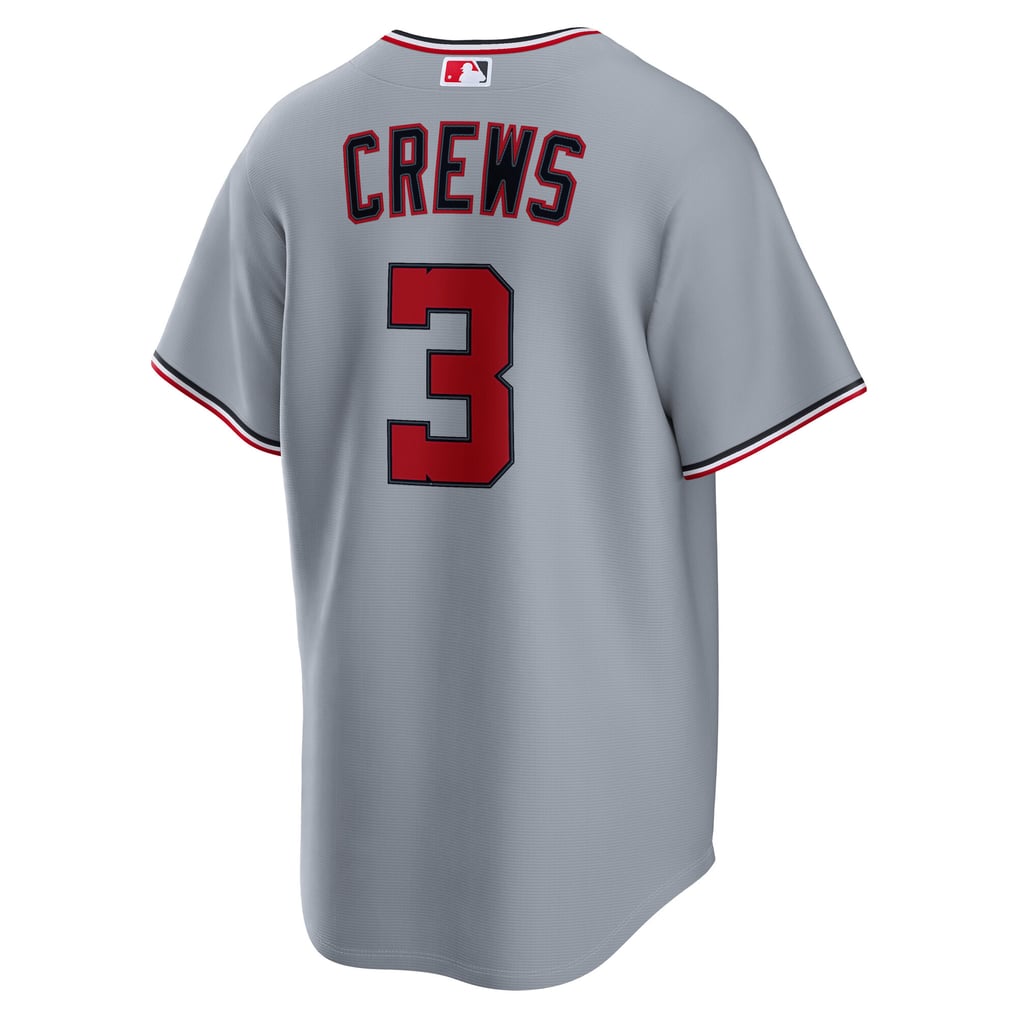 Dylan Crews Washington Nationals Nike Road Replica Jersey - Gray