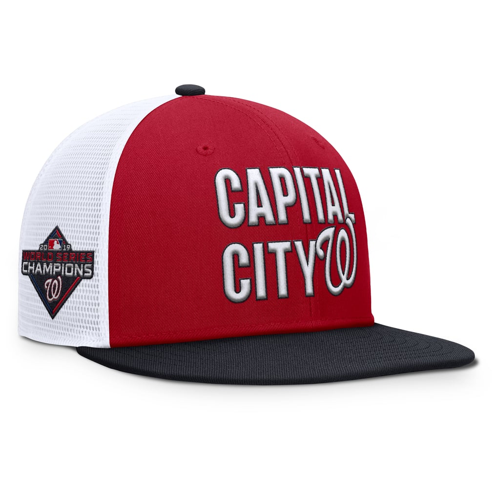  Washington Nationals Nike Pro Trucker Snapback Hat - Red