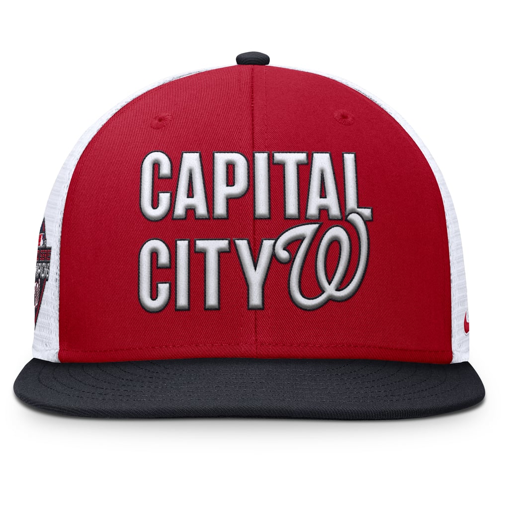 Washington Nationals Nike Pro Trucker Snapback Hat - Red