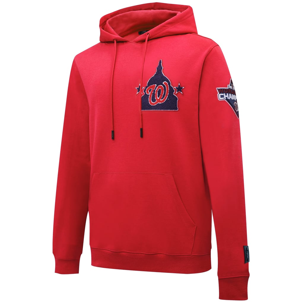 Washington Nationals Pro Standard Logo Pullover Hoodie - Red