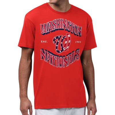  Washington Nationals Starter Take Me Out T-Shirt - Red