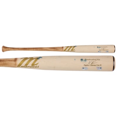 Nasim Nuñez Washington Nationals Fanatics Authentic Game-Used Tan Marucci Broken Bat vs. Atlanta Braves on July 30, 2026