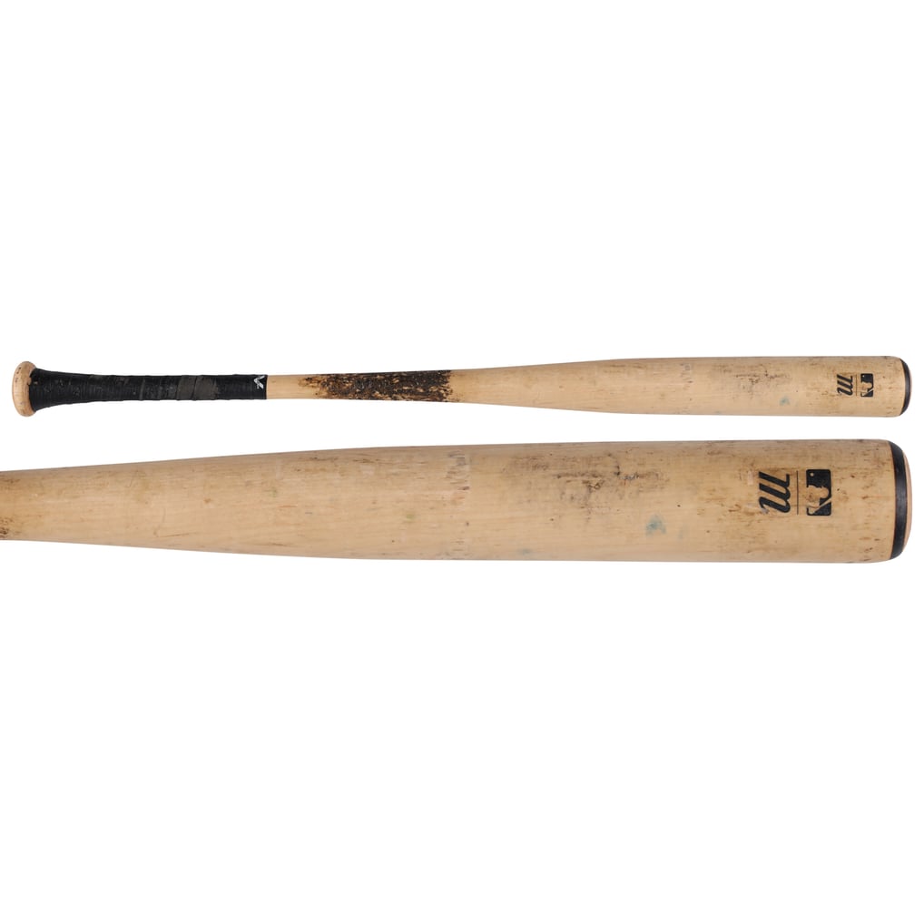 Riley Adams Washington Nationals Fanatics Authentic Game-Used Tan ...