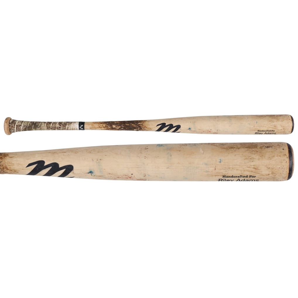 Riley Adams Washington Nationals Fanatics Authentic Game-Used Tan ...