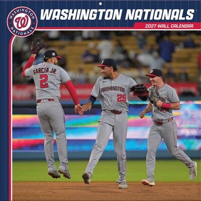 Washington Nationals 2027 12” x 12” Team Wall Calendar