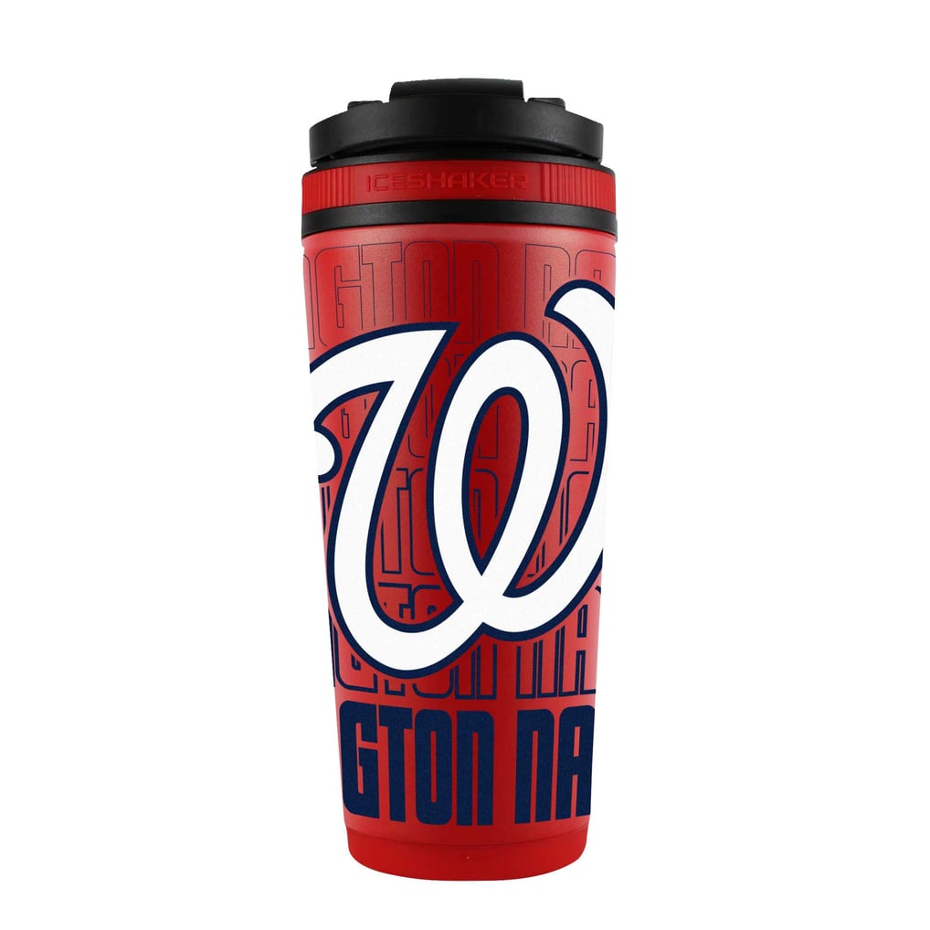 Washington Nationals 26oz. 4D Stainless Steel Shaker Bottle