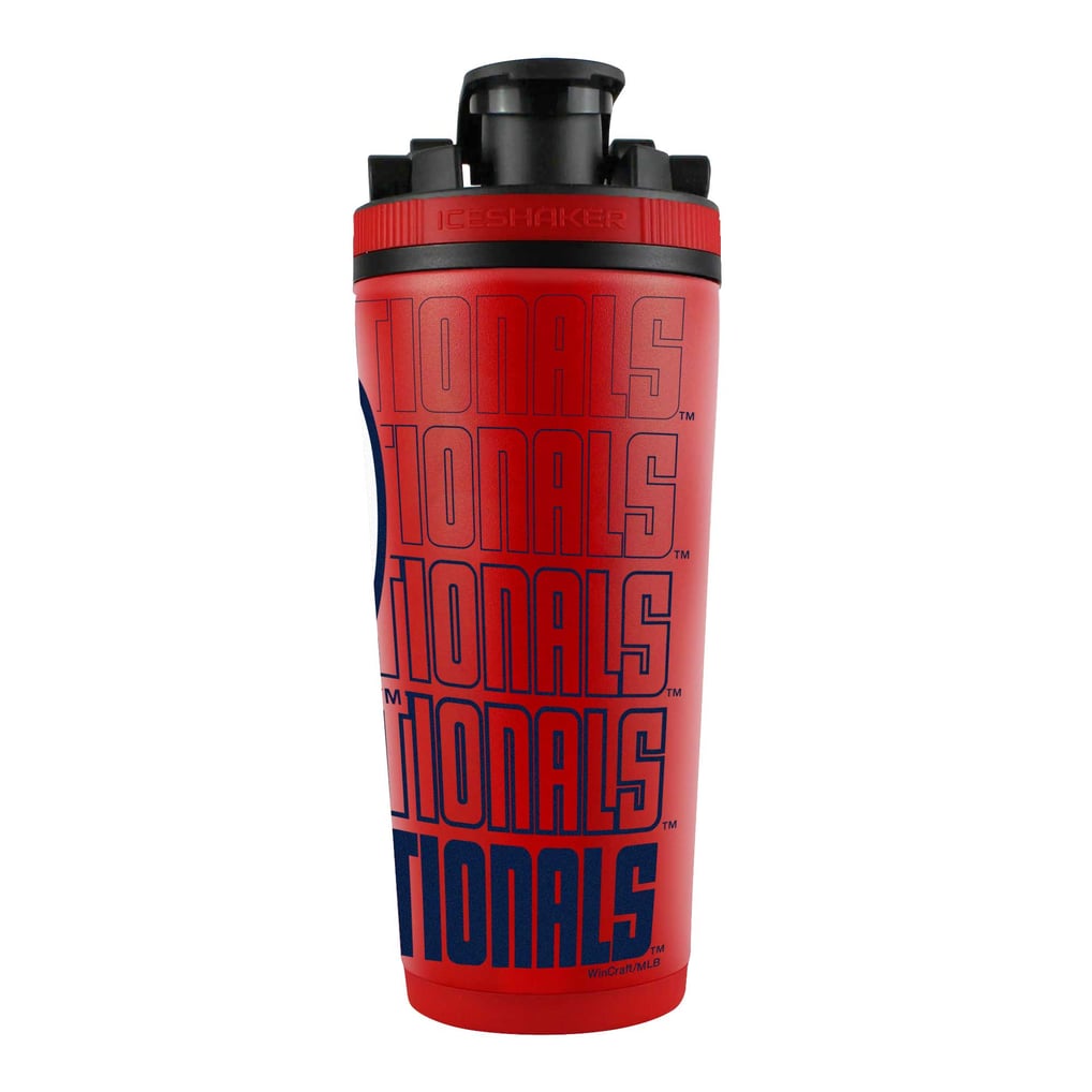 Washington Nationals 26oz. 4D Stainless Steel Shaker Bottle