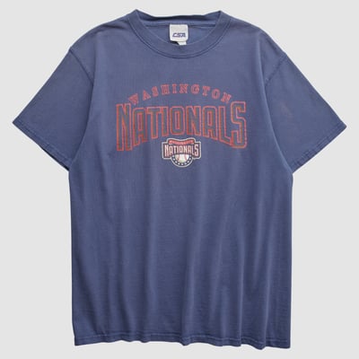 Washington Nationals CSA 2000s T-shirt - Navy - S by Fanatics Real Vintage