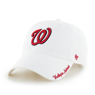 Washington Nationals '47 Women's Miata Adjustable Hat - White
