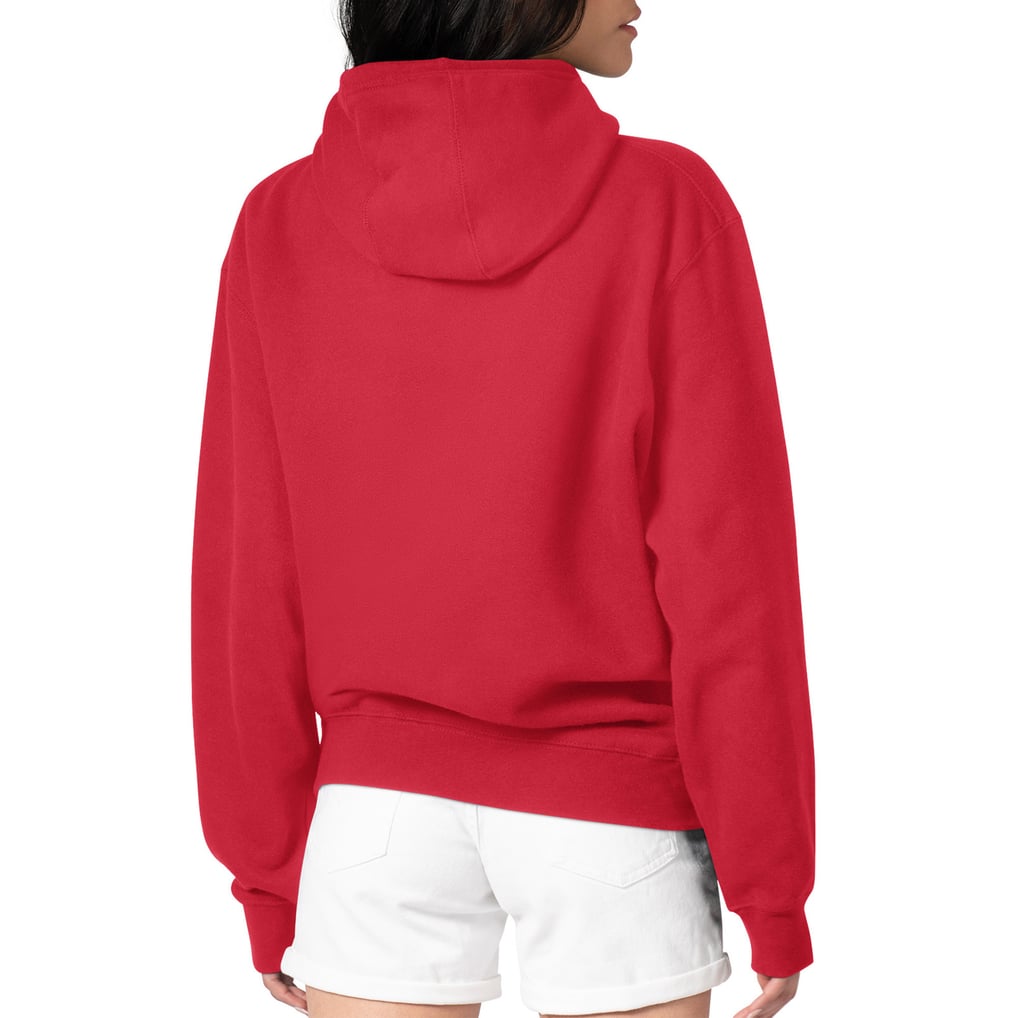 Washington Nationals Starter Women's Fireworks Fleece Tri-Blend Pullover Hoodie - Red