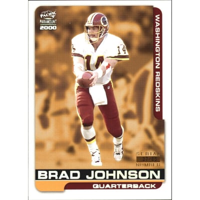 2000 Paramount HoloSilver #248 Brad Johnson