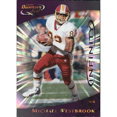 2000 Quantum Leaf Infinity Purple #294 Michael Westbrook