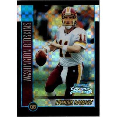 2002 Bowman Chrome Xfractors #140 Patrick Ramsey