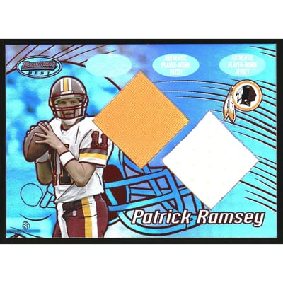 2002 Bowman's Best Red #107 Patrick Ramsey JSY