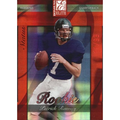 2002 Donruss Elite Status #105 Patrick Ramsey/93