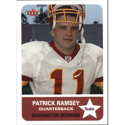 2002 Fleer Tradition Minis #275 Patrick Ramsey