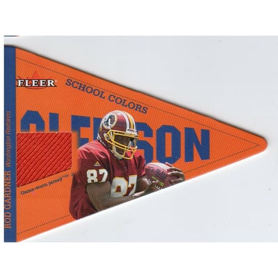 2002 Fleer Tradition School Colors Memorabilia #4 Rod Gardner