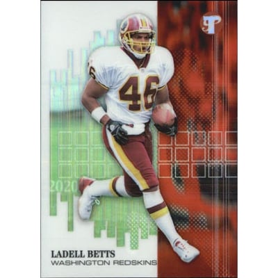 2002 Topps Pristine Refractors #160 Ladell Betts U