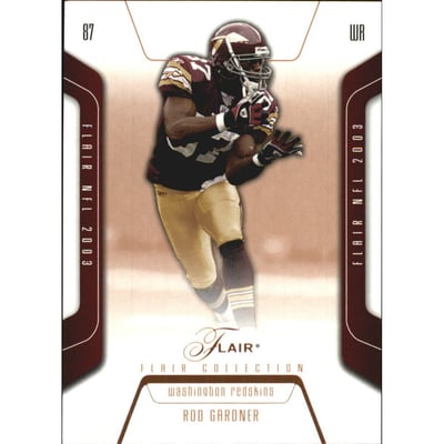 2003 Flair Collection #87 Rod Gardner