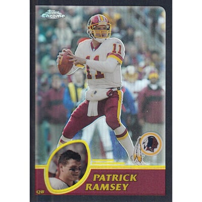 2003 Topps Chrome Black Refractors #83 Patrick Ramsey