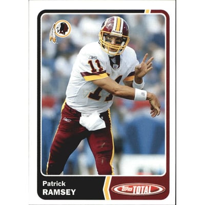2003 Topps Total Team Checklists #TC32 Patrick Ramsey