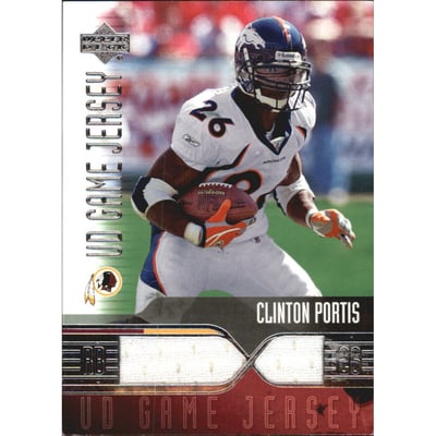 2004 Upper Deck Game Jerseys #CPGJ Clinton Portis