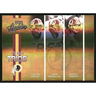 2005 Absolute Memorabilia Team Trios Spectrum #15 Clinton Portis/LaVar Arrington/Patrick Ramsey
