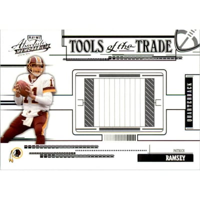 2005 Absolute Memorabilia Tools of the Trade Black #69 Patrick Ramsey