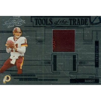 2005 Absolute Memorabilia Tools of the Trade Material Blue #69 Patrick Ramsey