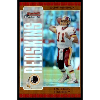2005 Bowman Chrome Bronze Refractors #23 Patrick Ramsey