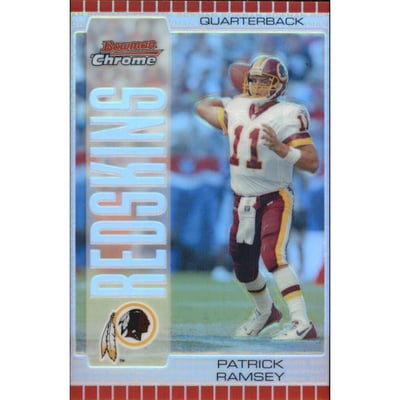 2005 Bowman Chrome Silver Refractors #23 Patrick Ramsey