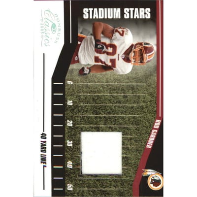 2005 Donruss Classics Stadium Stars 40 Yard Line Jerseys #SS50 Rod Gardner