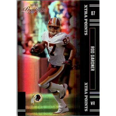 2005 Playoff Prestige Xtra Points Black #144 Rod Gardner