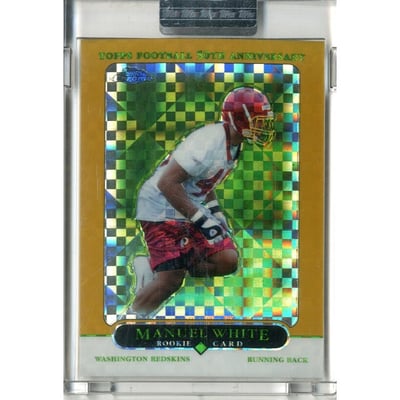 2005 Topps Chrome Gold Xfractors #265 Manuel White