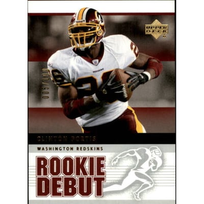 2005 Upper Deck Rookie Debut Gold 100 #98 Clinton Portis