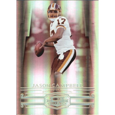 2007 Donruss Threads Gold Holofoil #149 Jason Campbell
