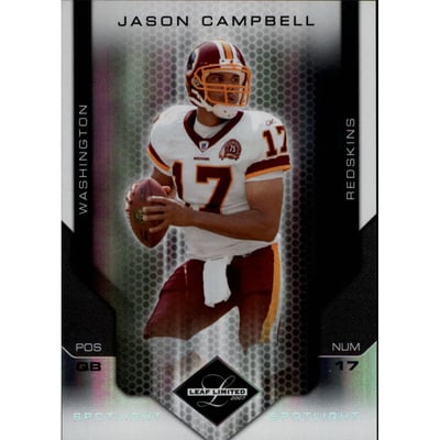 2007 Leaf Limited Silver Spotlight #98 Jason Campbell