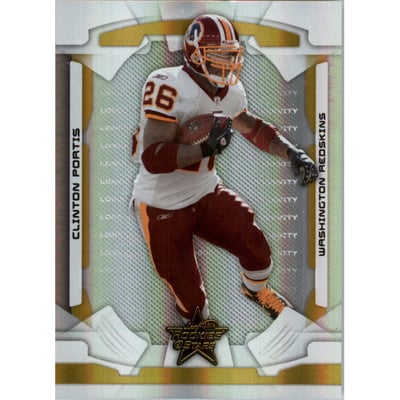 2008 Leaf Rookies and Stars Longevity Parallel Gold #98 Clinton Portis