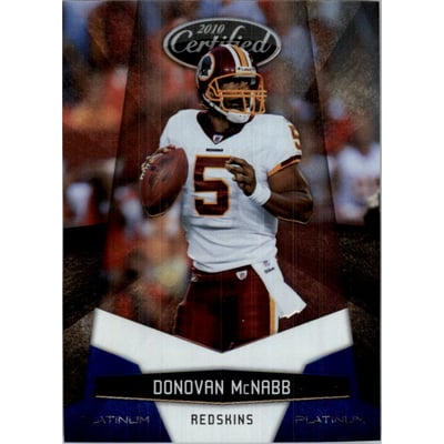 2010 Certified Platinum Blue #149 Donovan McNabb
