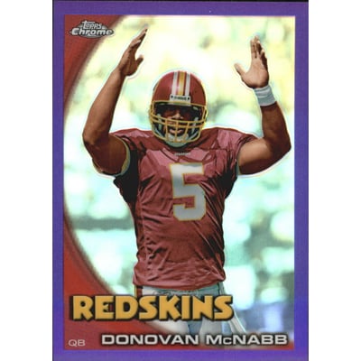 2010 Topps Chrome Purple Refractors #C10 Donovan McNabb